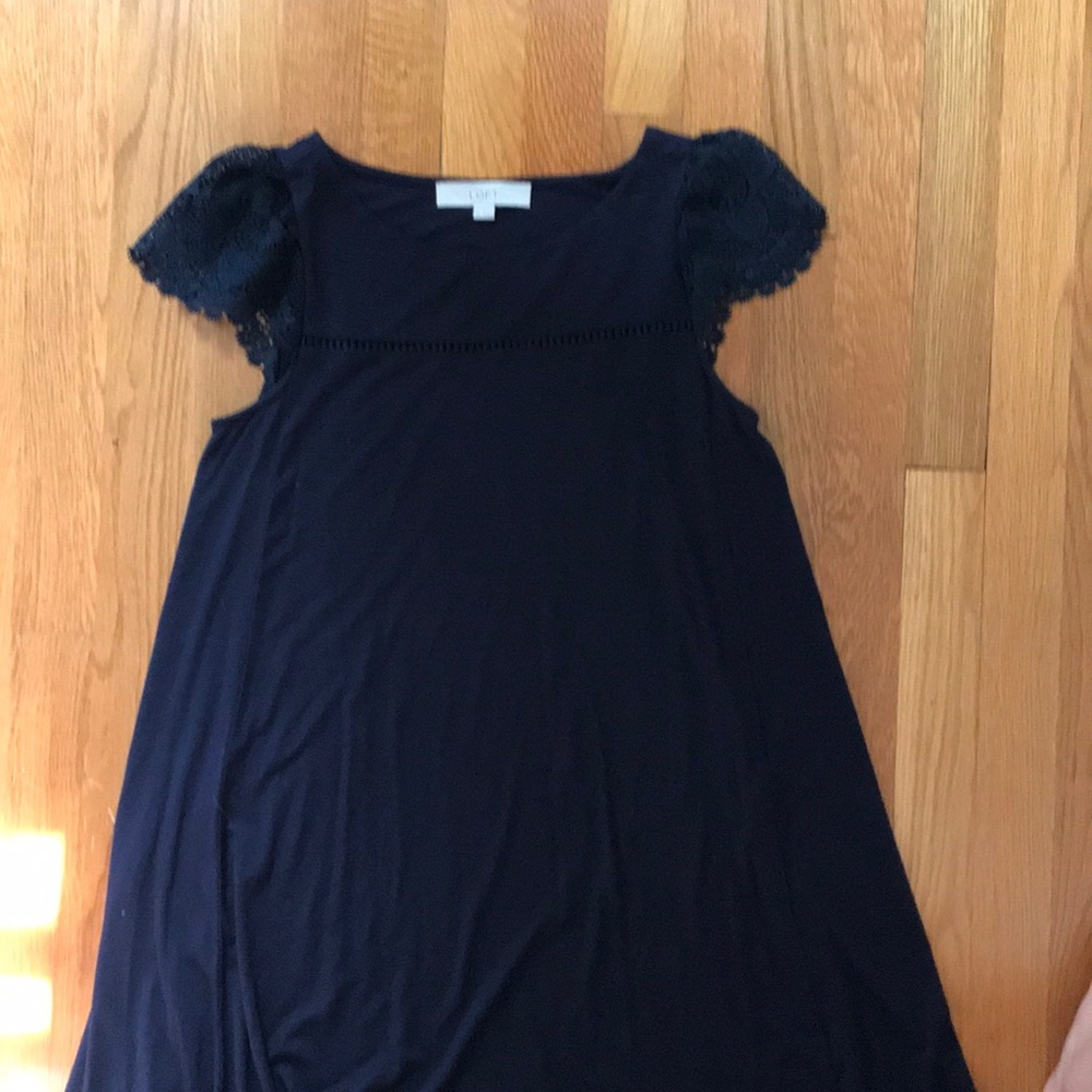 Navy blue loft dress